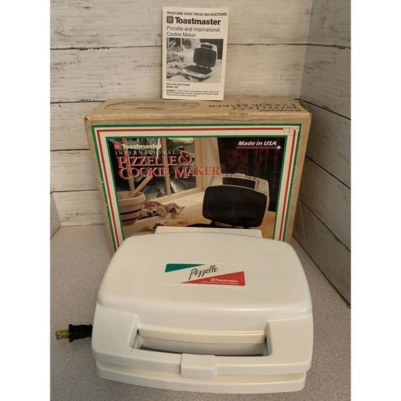 toastmaster pizzelle international cookie maker